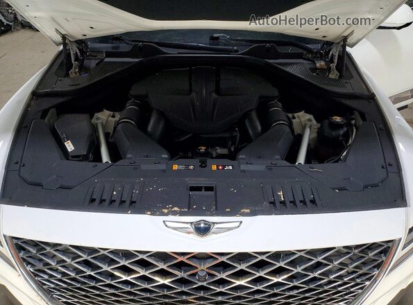 KMUHCESC2PU111695 2023 GENESIS GV80 White Շարժիչի բաժամունքի տեսք