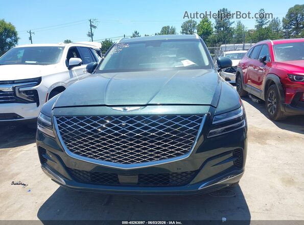 KMUHCESC2RU151942 2024 GENESIS GV80 Green Առջևի վահանակի տեսք