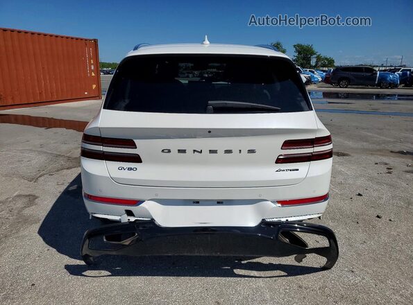 KMUHCESC2RU171303 2024 GENESIS GV80 White Rear view