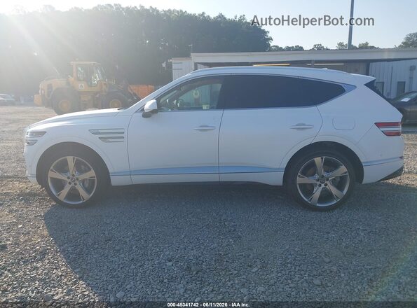 KMUHCESC3RU184478 2024 GENESIS GV80 White Սալոնի 360 աստիճան տեսք