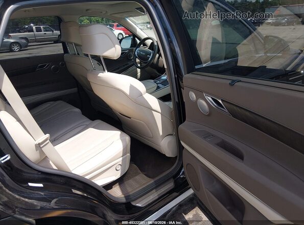 KMUHCESC4NU075733 2022 GENESIS GV80 Black VIN კოდის სტიკერის ხედი