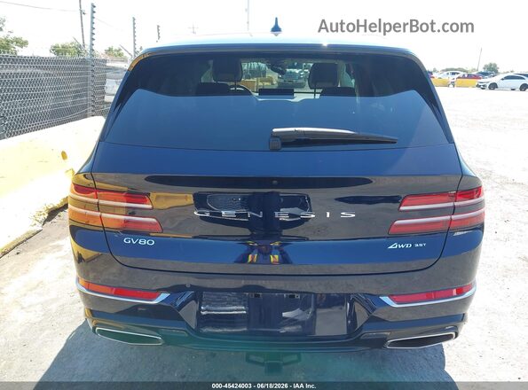 KMUHCESC4RU185588 2024 GENESIS GV80 Blue 