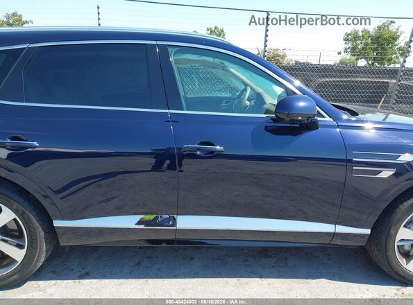 KMUHCESC4RU185588 2024 GENESIS GV80 Blue Rear interior view