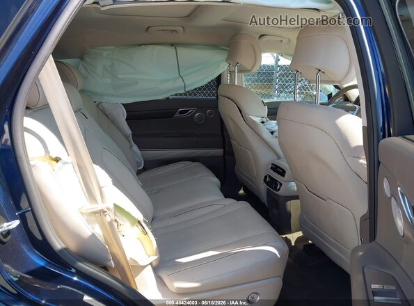 KMUHCESC4RU185588 2024 GENESIS GV80 Blue VIN sticker view