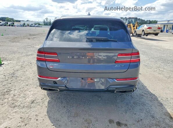 KMUHCESC5MU050712 2021 GENESIS GV80 Charcoal Вид ззаду