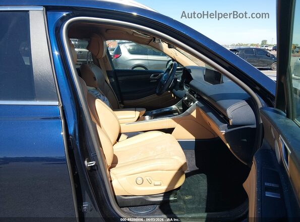 KMUHCESC7NU078237 2022 GENESIS GV80 Blue Front interior view