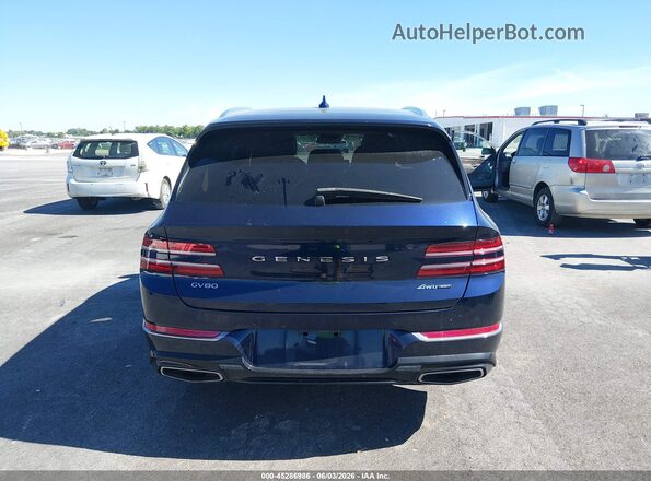 KMUHCESC7NU078237 2022 GENESIS GV80 Blue 