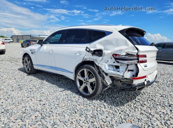 KMUHCESC8MU056990 2021 GENESIS GV80 White Rear left