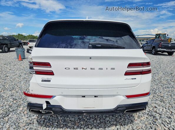 KMUHCESC8MU056990 2021 GENESIS GV80 White Rear view