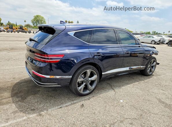 KMUHEESCXSU254221 2025 GENESIS GV80 Синий Задняя правая четверть