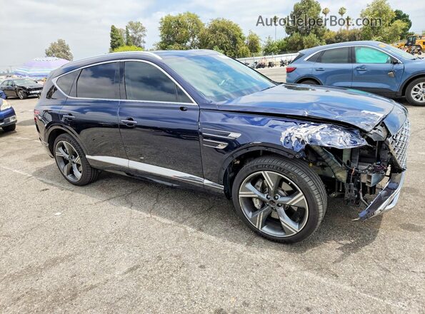 KMUHEESCXSU254221 2025 GENESIS GV80 Синий Передняя правая четверть