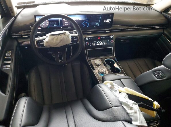 KMUHFESB0SU236525 2025 GENESIS GV80 Silver Widok deski rozdzielczej