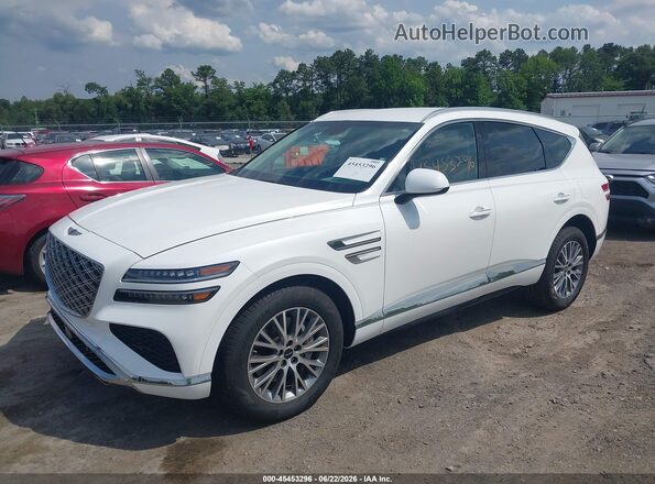 KMUHFESB1TU303120 2026 GENESIS GV80 White Przód lewy
