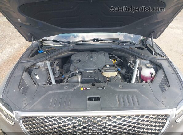 KMUMADTB2NU045781 2022 GENESIS GV70 Silver Rear view