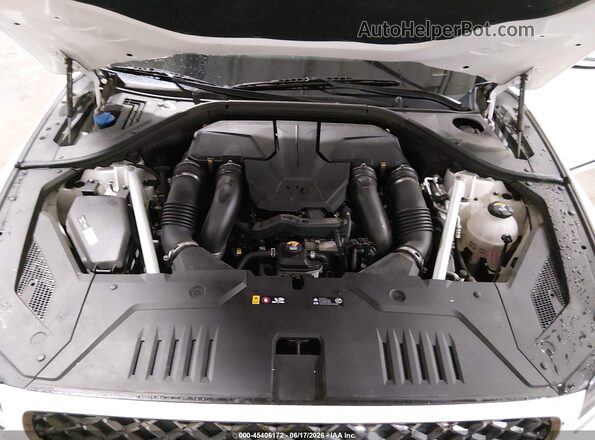 KMUMCDTC0NU037066 2022 GENESIS GV70 White უკანა ხედი