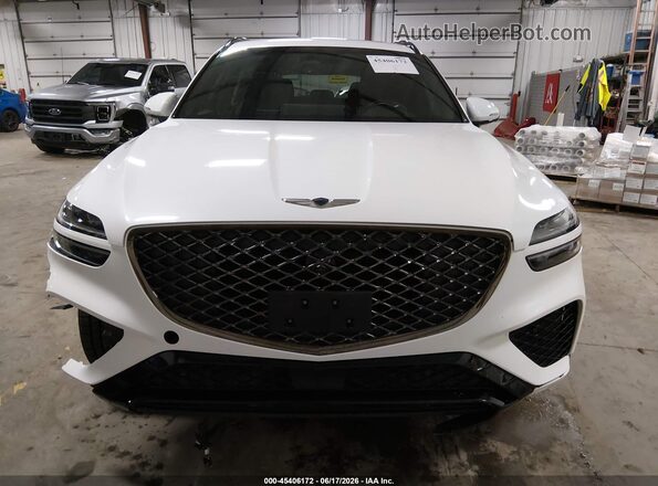 KMUMCDTC0NU037066 2022 GENESIS GV70 White უკანა სალონის ხედი