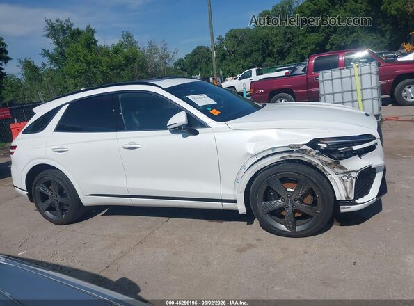 KMUMCDTC2SU206564 2025 GENESIS GV70 White უკანა სალონის ხედი
