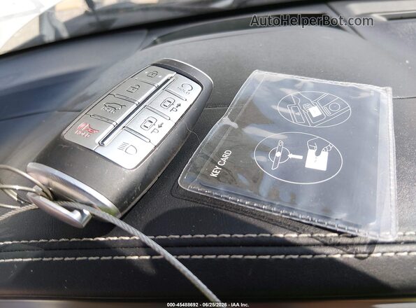 KMUMCDTC5NU045289 2022 GENESIS GV70 White Вид панелі приладів