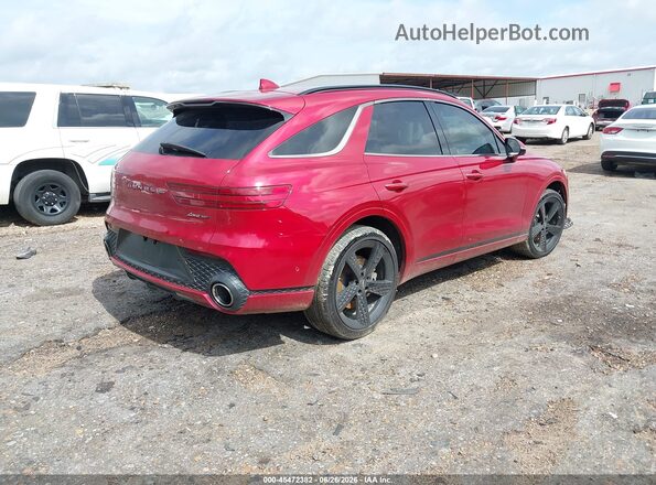 KMUMCDTC8NU041642 2022 GENESIS GV70 Red უკანა მარჯვენა