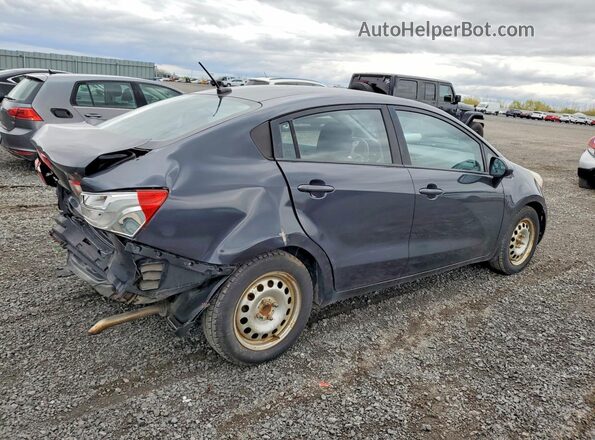 KNADM4A32G6548463 2016 KIA RIO Gray უკანა მარჯვენა