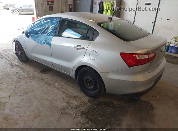 KNADM4A32G6572696 2016 KIA RIO Silver Հետևի ձախ