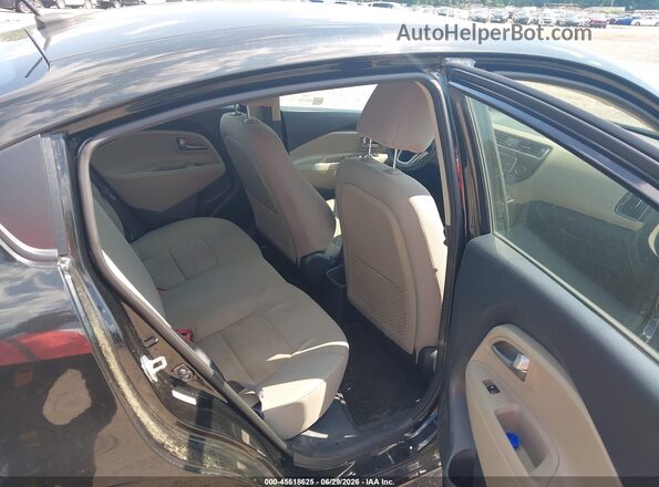 KNADM4A32H6010749 2017 KIA RIO Black VIN կոդի պիտակի տեսք