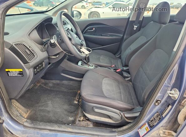 KNADM4A34G6568620 2016 KIA RIO Blue Սալոնի դիմացի տեսք