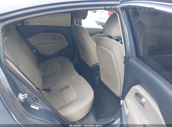 KNADM4A34G6699370 2016 KIA RIO Blue VIN კოდის სტიკერის ხედი