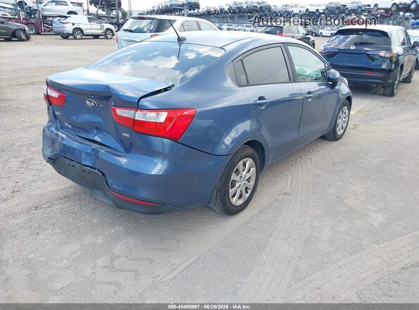 KNADM4A34G6699370 2016 KIA RIO Blue უკანა მარჯვენა
