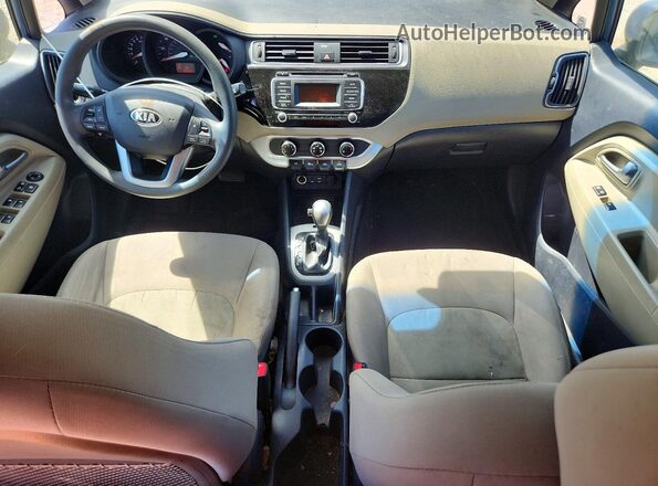 KNADM4A35G6553933 2016 KIA RIO Blue 