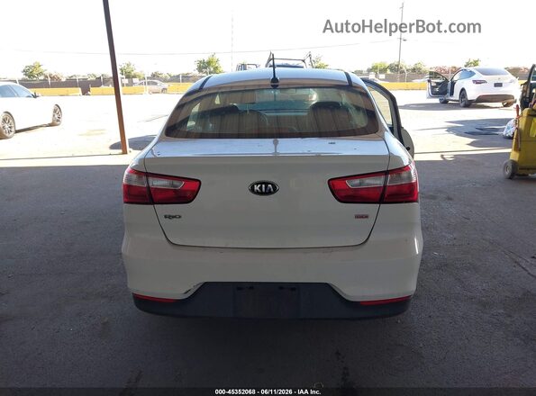 KNADM4A35H6025665 2017 KIA RIO White 