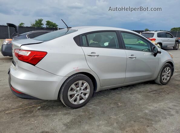 KNADM4A37G6562763 2016 KIA RIO Silver 