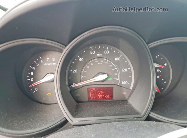 KNADM4A37G6562763 2016 KIA RIO Silver 