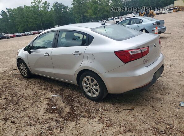 KNADM4A37H6011802 2017 KIA RIO Silver Задня ліва чверть