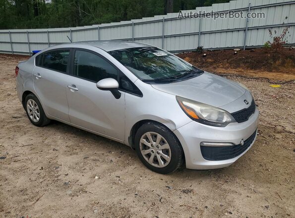 KNADM4A37H6011802 2017 KIA RIO Silver Передня права чверть