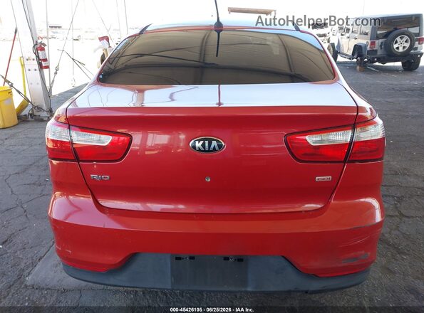 KNADM4A38H6117529 2017 KIA RIO Red 