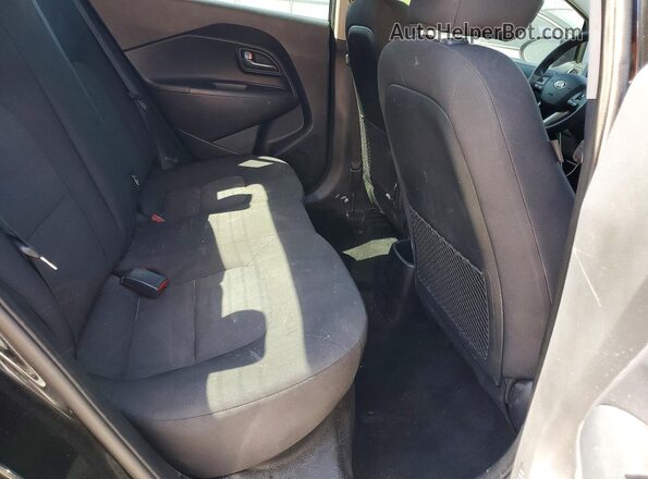 KNADM4A39H6037656 2017 KIA RIO Black Widok tylnych siedzeń