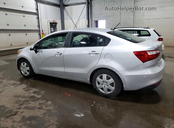 KNADM4A3XG6548646 2016 KIA RIO Серебряный Задняя левая четверть