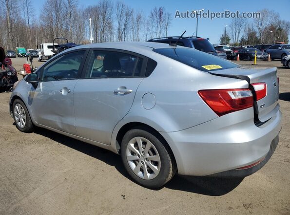 KNADM4A3XH6040713 2017 KIA RIO Серебряный Задняя левая четверть