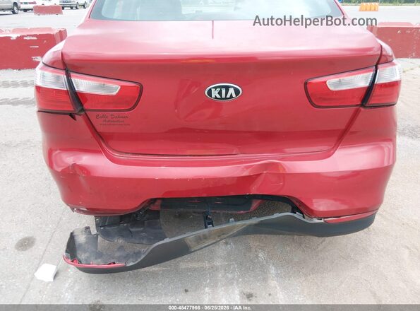 KNADM4A3XH6099082 2017 KIA RIO Red Vista frontal