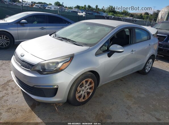 KNADM4A3XH6113742 2017 KIA RIO Gray Front left