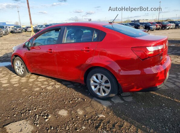 KNADN4A32G6569830 2016 KIA RIO Red Tył lewy
