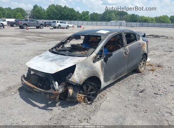 KNADN4A34G6626660 2016 KIA RIO Black Vista frontal