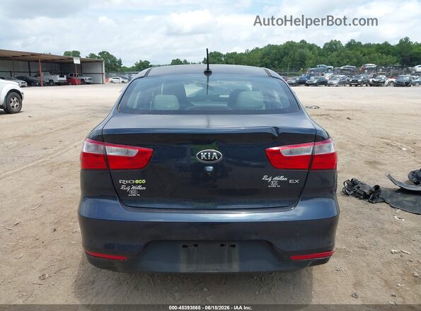 KNADN4A38G6570321 2016 KIA RIO Black 