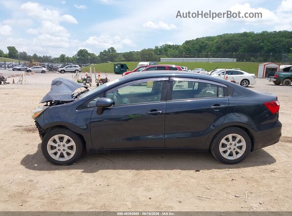 KNADN4A38G6570321 2016 KIA RIO Black Панорамний вид салону 360°