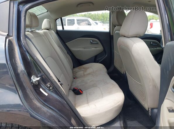 KNADN4A38G6570321 2016 KIA RIO Black Вид наклейки з VIN-кодом