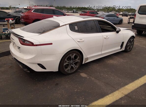 KNAE15LA3L6084463 2020 KIA STINGER White Задня права чверть