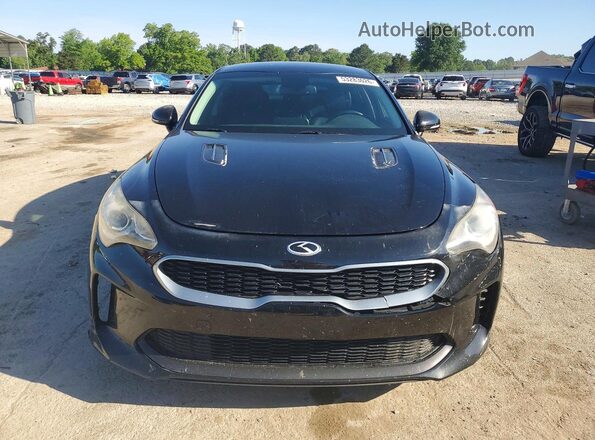 KNAE15LA7J6016910 2018 KIA STINGER Black Front view