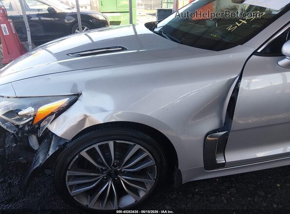 KNAE25LA0J6017023 2018 KIA STINGER Silver 