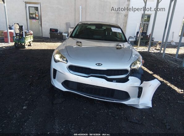 KNAE25LA0J6017023 2018 KIA STINGER Silver Սարքավորումների վահանակի տեսք